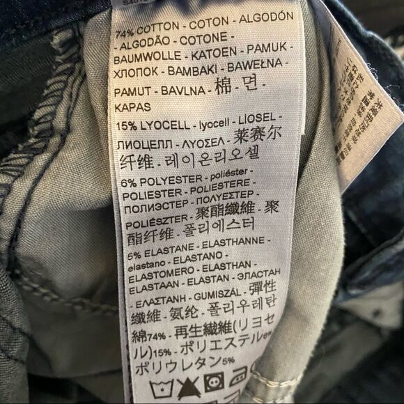 Levi’s-Mile High Super Skinny Dark Wash (Size:30) - Picture 11 of 12